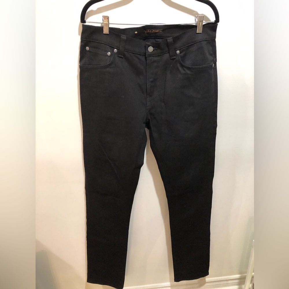 Nudie Jeans Size 34 Black